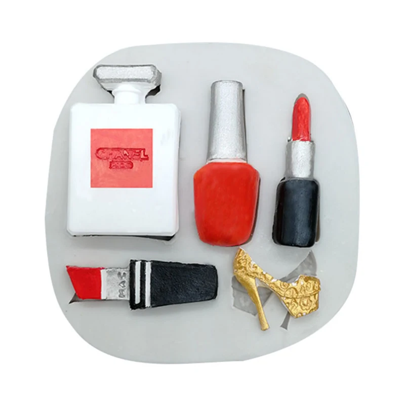 Помада духи Кисть для макияжа силиконовая форма помадки шоколада мастики