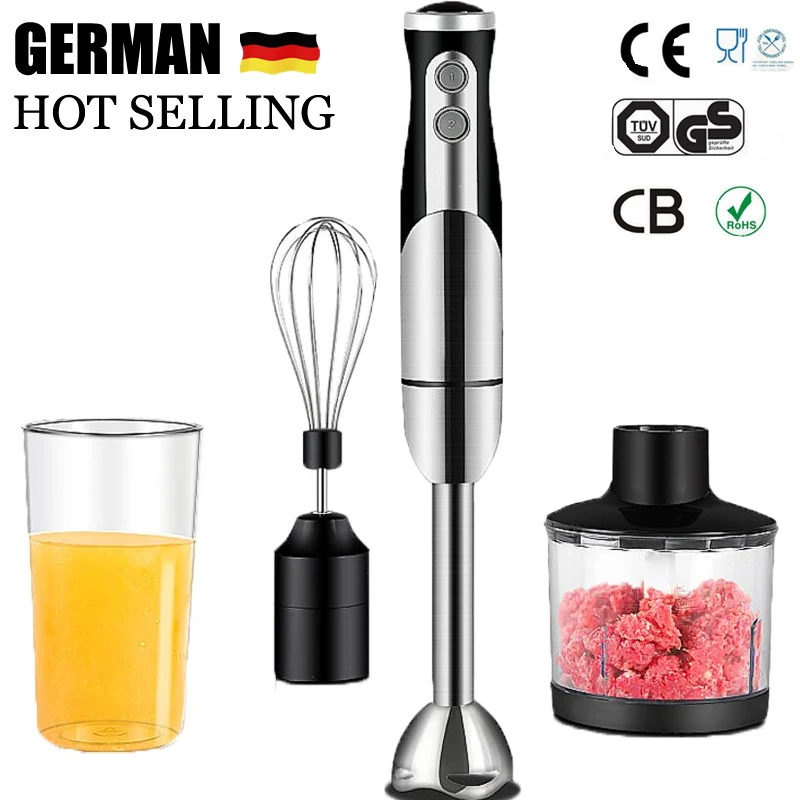 Hot GERMAN Motor Technology electric Hand blender, stick blender mixe