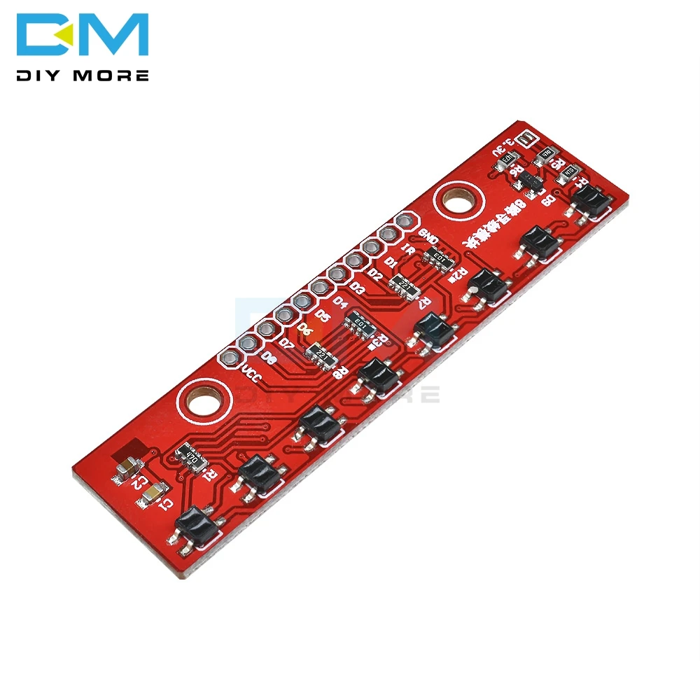 Tracking Module Hunt Module 8Bit Infrared Detection Sensor Module for ...