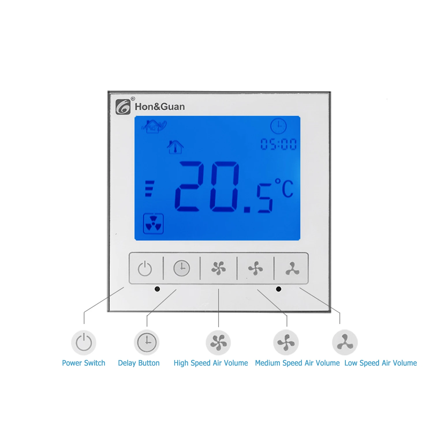 6''Timer Extractor встроенный воздуховод с Smart проводной переключатель для