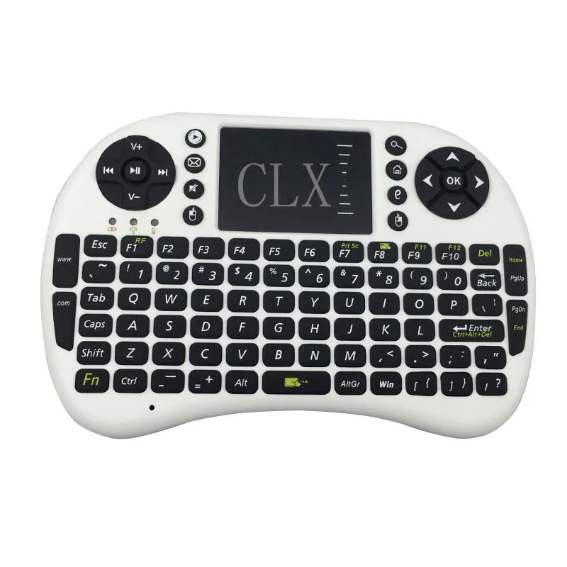 Raspberry pi 2,4 ГГц мини Teclado Sem Fio Fly Air mouse мультимедийный контроллер Сенсорная панель Ручной пульт дистанционного управления для ТВ Android CAIXA