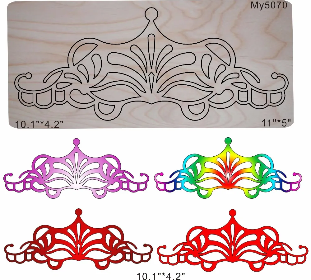 

An crown Wooden dies fit // Scrabooking