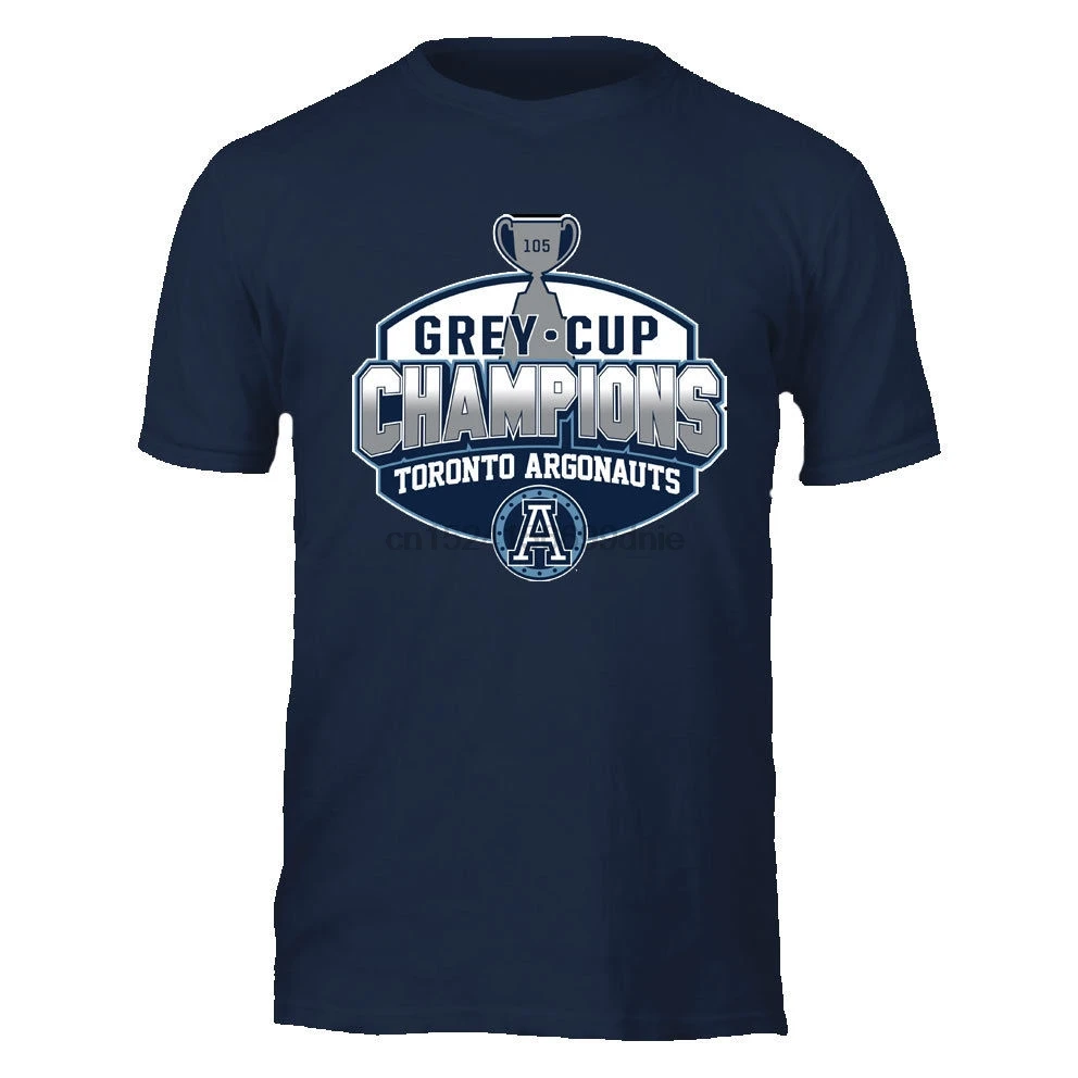 Toronto Argonauts Лицензированная CFL 105th серая футболка чемпионов Кубок Argos | Мужская