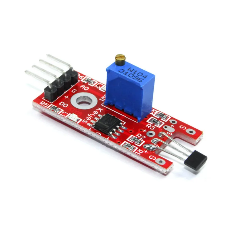 Ky-024 Linear Magnetic Hall Switches Speed Counting Sensor Module For ...