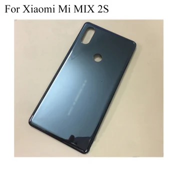 

Original NEW For Xiaomi Mi MIX 2S Mix2s Full Battery Cover Back Cover Door Housing Case For Xaomi Xiomi Mi MIX 2S 2 S with logo