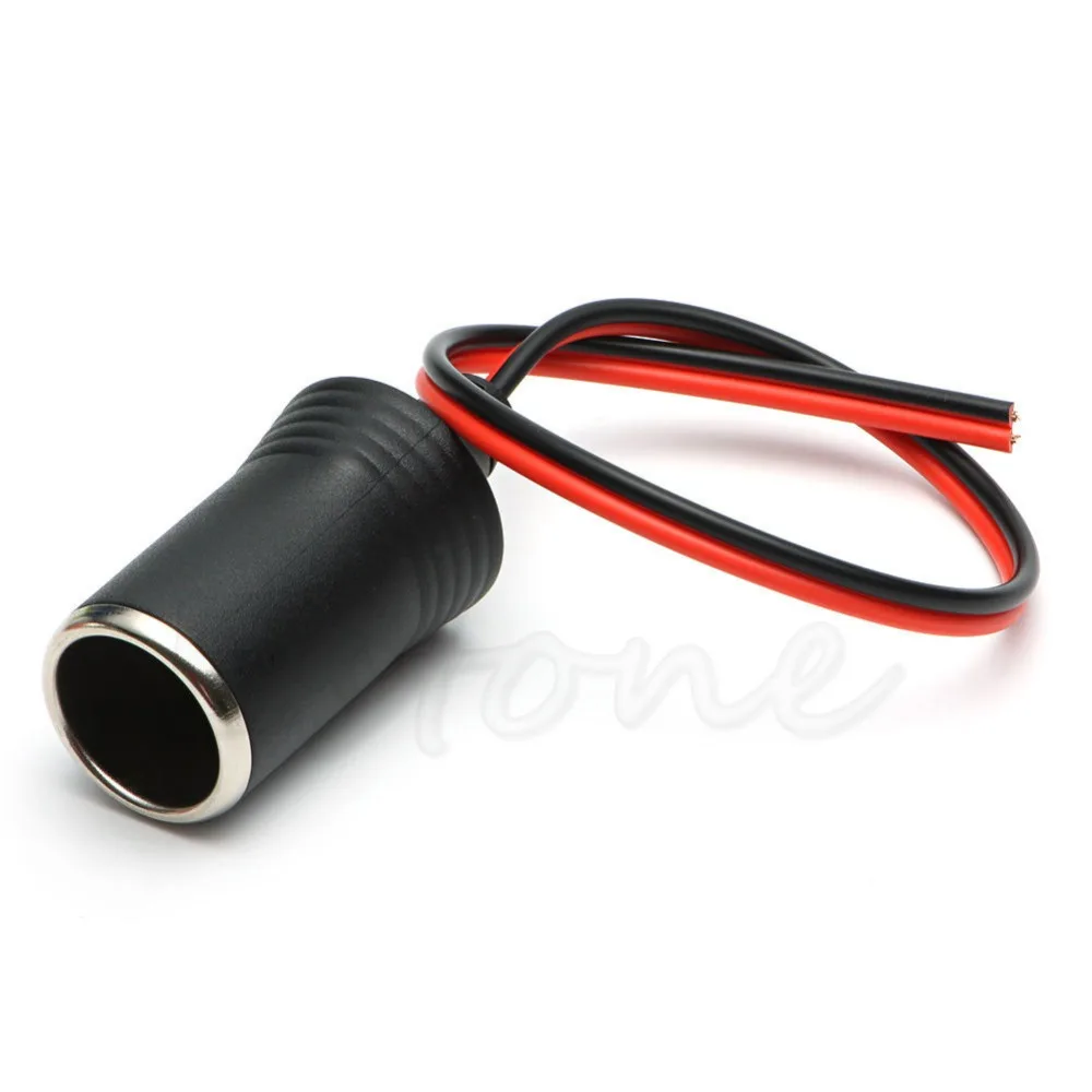 

1PC DC Female Car Cigarette Lighter Socket Plug Connector Adapter cable IM