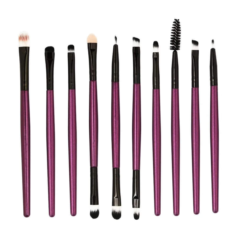 

10 pcs Beauty Professional Makeup Brushes Defined Tools Foundation Powder Brush Cosmetic Makeup Brushes maquiagem