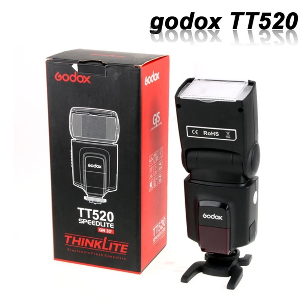 Godox TT520 Flash SpeedLite ThinkLite for Canon EOS T3i T2i T1i 60D SLR