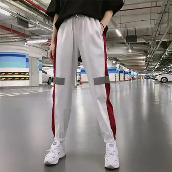 

Yfashion Spring Summer Fashion Pants Women Loose High Waist Pants Elastic Hip Hop Sweatpants Trousers Women's Streetwear