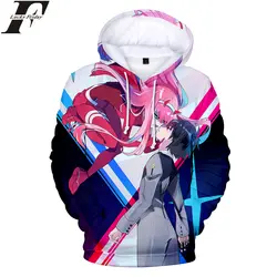 LUCKYFRIDAYF Darling в Franxx 3D толстовки 2018 аниме Для женщин/Для мужчин регулярные толстовки Стиль толстовки Одежда Плюс Размеры