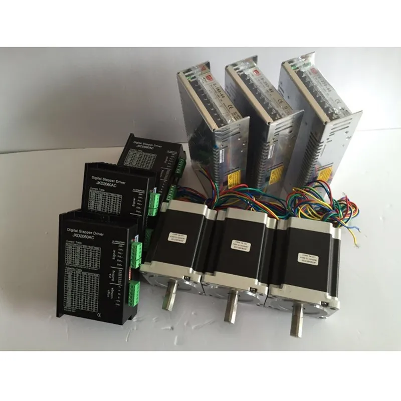 Шаговый двигатель Nema34 86HS115 6004 + шаговый Драйвер источник питания плата для