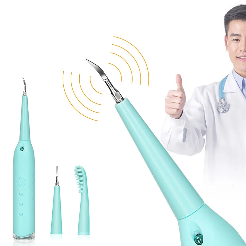

Electric Tartar Remover Teeth Cleaning Tools Toothbrush Calculus Stains Scraper OR88