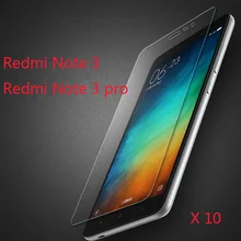 10 шт./лот чехол для Xiaomi Redmi Note 3 дуги 0.26 мм 2.5D Закаленное Стекло Прозрачный чехол для Redmi Note 3 экран Стекло прозрачная пленка случае