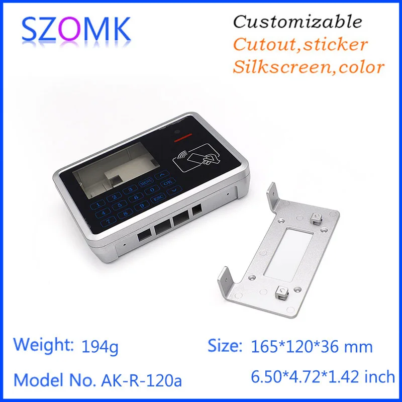 szomk plastic project box electrical plastic RFID enclosure box with keys keypad outdoor control enclosure LCD plastic case  (6).jpg
