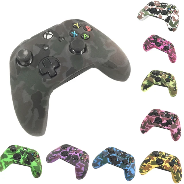 Best Offers Durable Camouflage Camo Silicone Gel guards Soft sleeve Skin Grip Cover Case Caps For Microsoft Xbox One X One Slim ONES Protect
