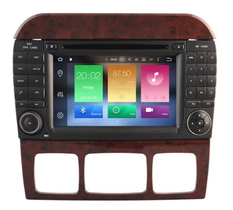 

Octa core Android 9.0 Car DVD player For Mercedes Benz S CL Class W220 W215 S280 S320 S350 S400 S420 S430 S500 CARPLAY 30EQ