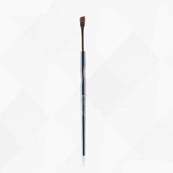 

Q-30 Professional Make Up Brush Angled Eyebrow Brush Resilient Synthetic Fiber Cosmetic Tools Blue Handle Makeup Brushes