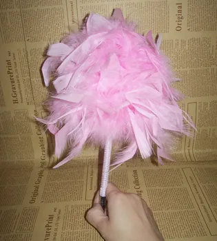 

He for ar ts . 26cm feather pen sign pen refill - powder .