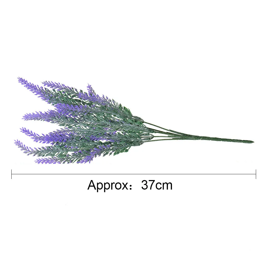 25 голов/лот романтические Лавандовые искусственные цветы для свадебной вечеринки украшение дома ручной работы Свадебный букет поддельные цветы
