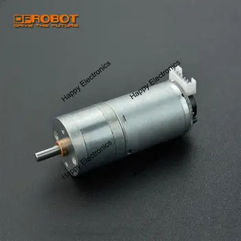 

DFRobot 100% Genuine 12V DC Gear Motor, 350RPM 12kg*cm with 34:1 gearbox & Encoder compatible with arduino for mobile robots