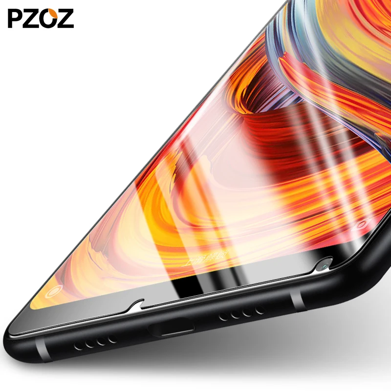 Закаленное стекло PZOZ xiaomi mi x 2 s, защитная пленка для экрана xiaomi mi x2 s, прозрачная пленка для экрана телефона mi x 2, стекло