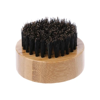 

Long Beard Comb Shaving Brush Barber Shaving Device Handheld Round For Men Pro