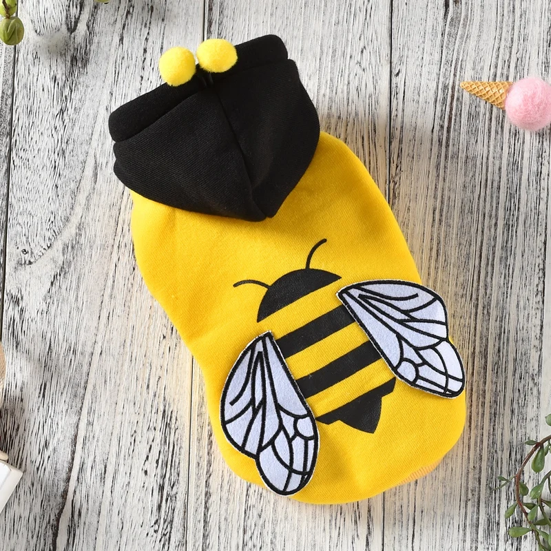 

Cute Hoodie For Dog Winter Warm Pet Coats And Jackets Cat Small Medium Breeds Animal Pug French Bulldog Terrier Clothing Supply