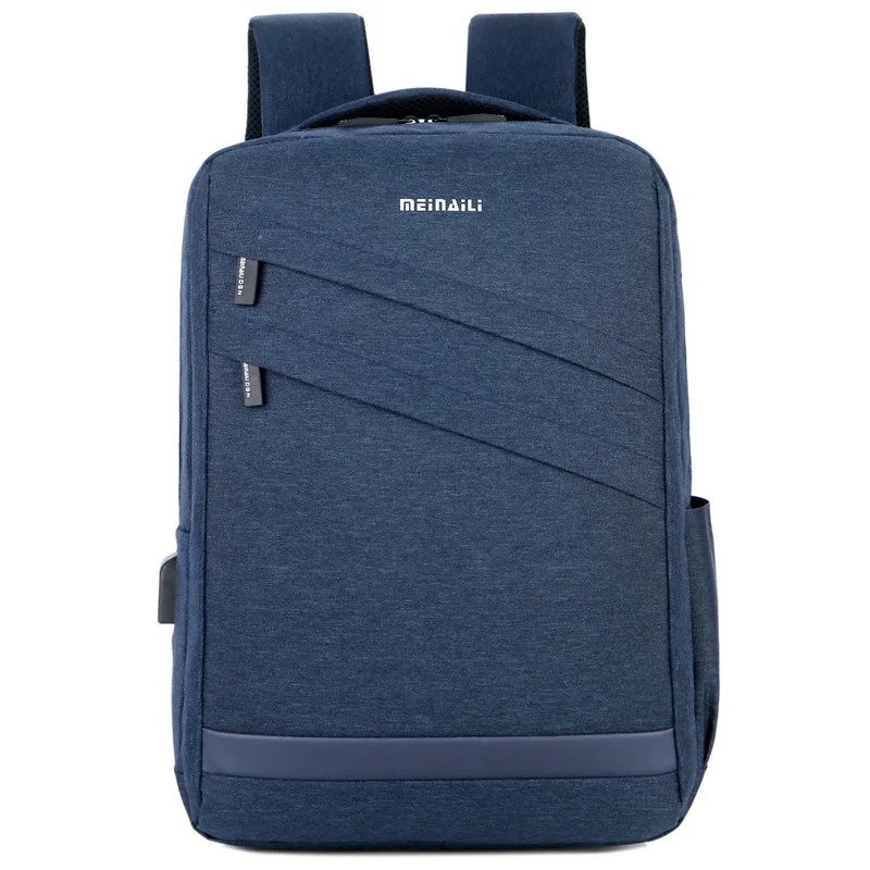 

USB Charging Business Men Backpack Laptop Oxford College High Student Backpack School Bag Large Capacity Back Pack Male Bagback