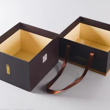 УФ-стойкая Высококачественная твердая картонная коробка подарочная коробка с крышкой, Пользовательский логотип печатная бумага упаковка для ювелирных изделий- PX10661