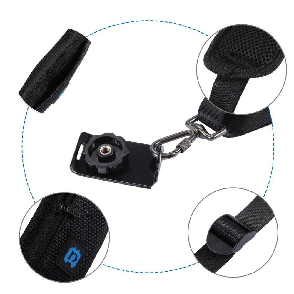 PULUZ Quick Release для SLR/DSLR Камера с противоскользящим мягкий коврик нейлон одного плеча