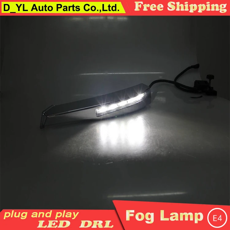 Car styling For Jaguar XF LED DRL For XF led fog lamps daytime running