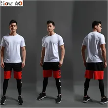 HOWE AO повседневные летние мужские шорты для занятий спортом в тренажерном зале, мужские фитнес, бодибилдинг, тренировка, мужские шорты для бега, баскетбольные шорты