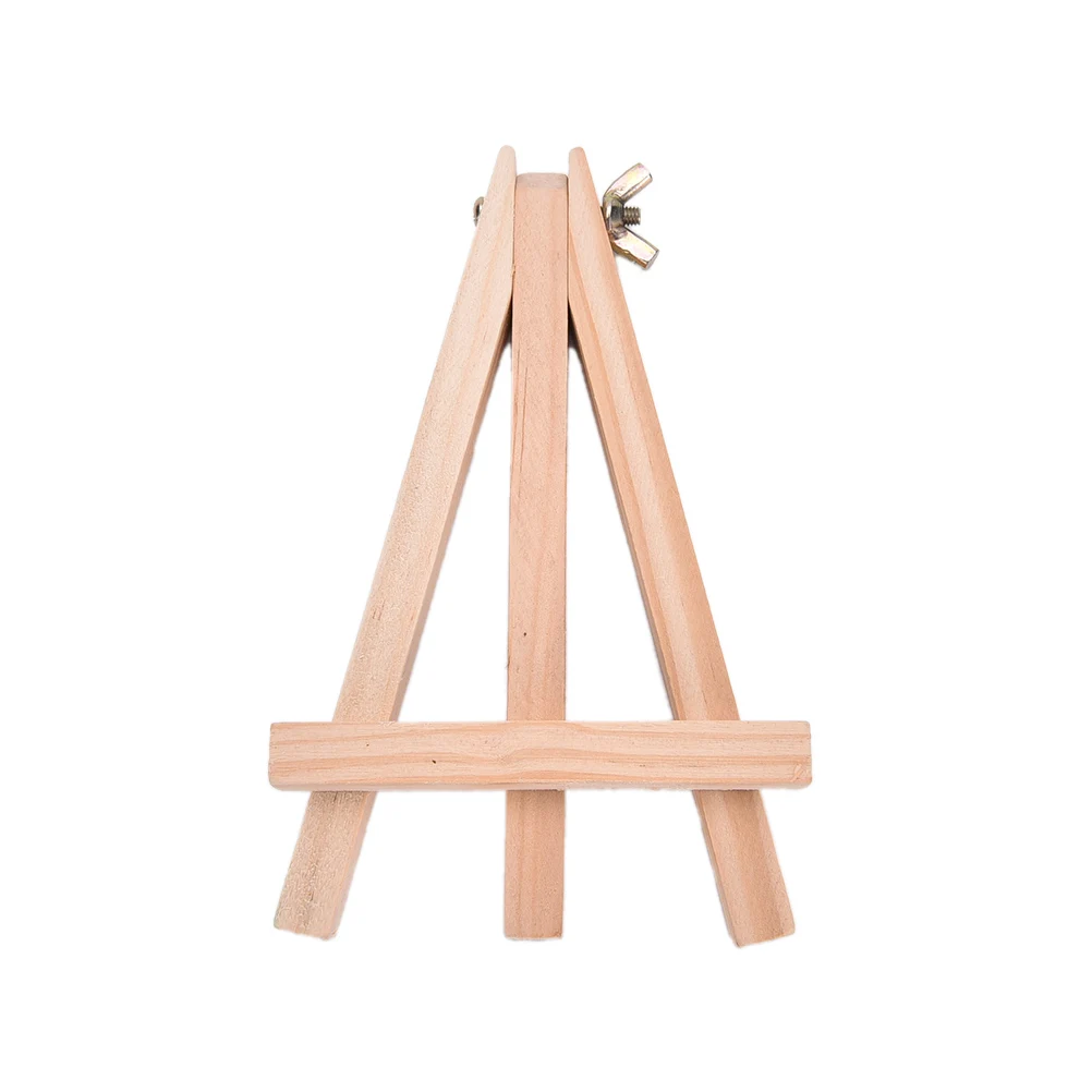 Beste 18X24 cm Hout Artiest Schildersezel Bruiloft Nummer Plaats Naam Stand Display Houder Frame Leuke Desk Decor DIY levert