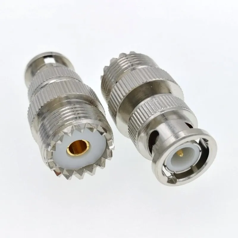 

UHF Female SO239 SO-239 Jack To BNC Male Plug RF Coaxial Adapter Connector