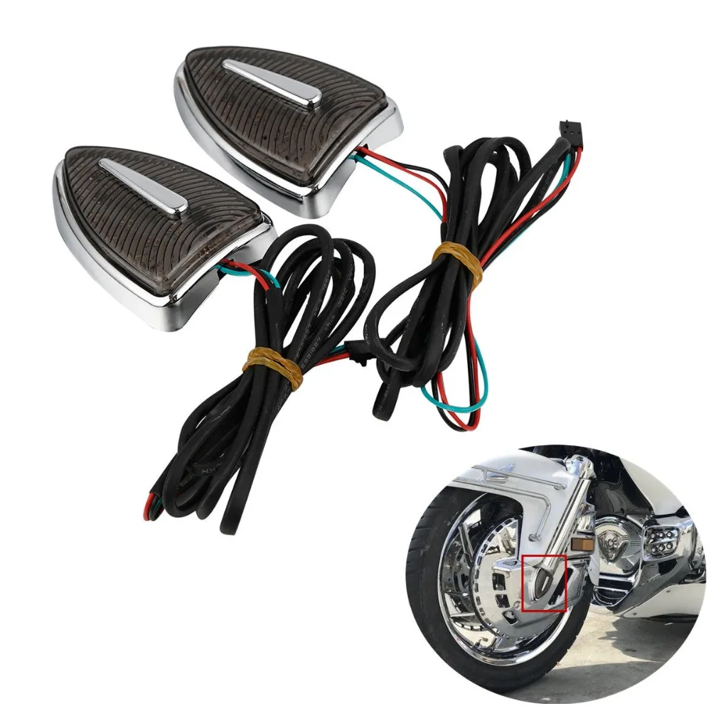 Мотоцикл Аэро голова габаритные огни дымовые линзы для Honda Goldwing 1800 GL1800 подушка