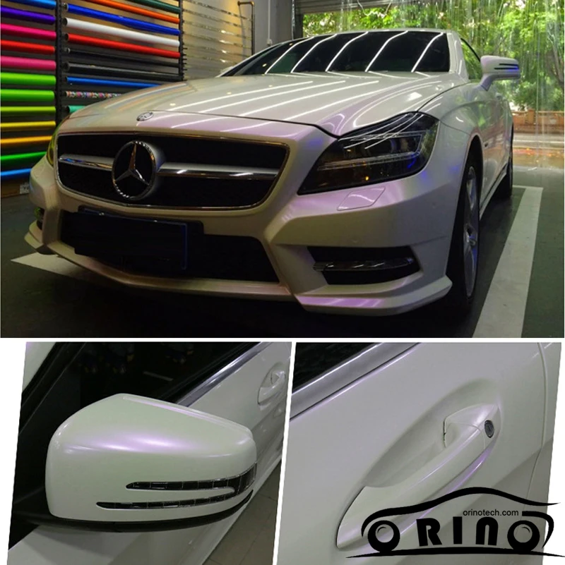 Satin Pearl Metallic Chameleon Vinyl Film-3