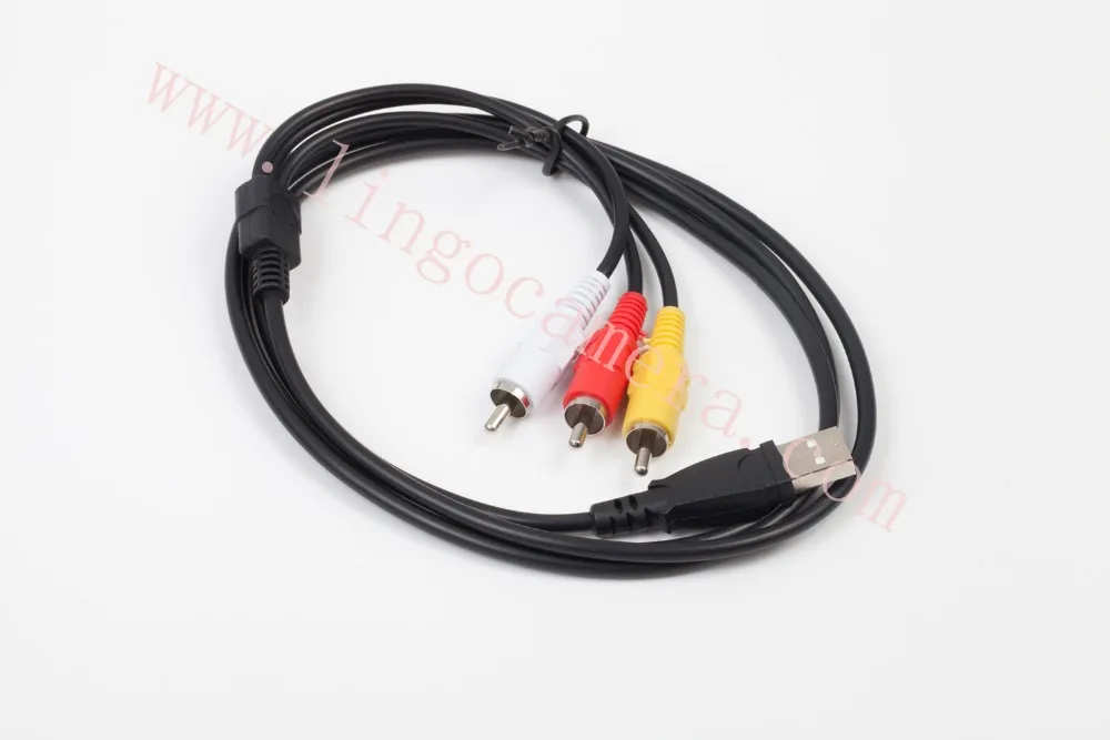1 5 м футов папа A до 3 RCA AV A/V ТВ адаптер кабель USB красный желтый белый T.V|Аксессуары