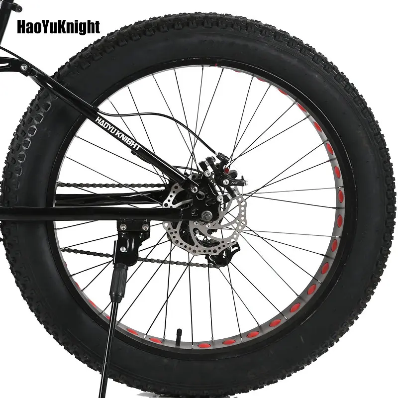 Top 26 inch beach snow bike large rough width 4.0 tires men and women adult students folding variable mountain bike Free Delivery 3