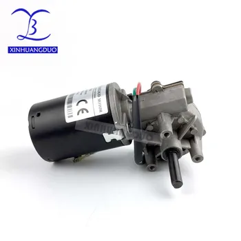 

30 RPM GW6280 dc 24 v 4.8 N.m 3.2 A low speed high torque worm gear reducer motor, wiper, barbecue grill motor - right