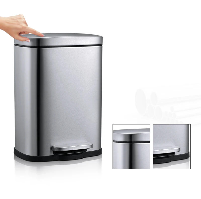 MR. BIN 5L ступенчатая мусорная корзина из нержавеющей стали со съемным внутренним