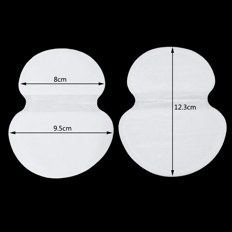 Armpits Sweat Pads Summer Dress Underarm Deodorant Shield Gasket Absorbing Perspiration Disposable Anti Sweat Pads 20/30/50pcs