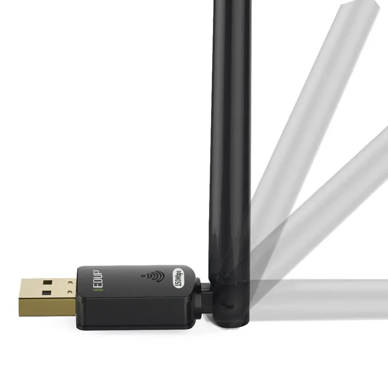 EDUP usb wifi адаптер 150 Мбит/с высоким коэффициентом усиления 6dbi Wi-Fi антенна 802.11n дальний usb Wi-Fi приемник Ethernet Сетевая карта