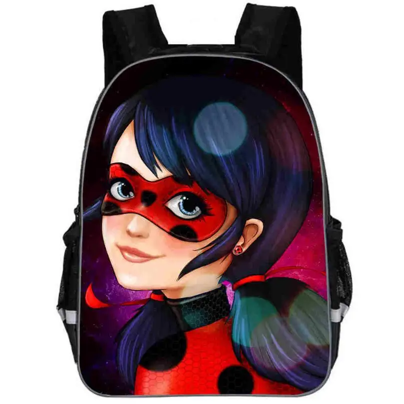 Clothing Shoes Accessories Unisex Bags Backpacks Miraculous Ladybug Backpacks Marinette Cat Noir Anime School Bag Shoulder Bag Sraparish Org