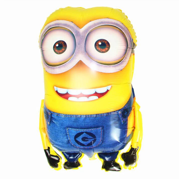 1pcs 92*65cm Big Minion Balloon Aluminum Foil Balloon children birthday