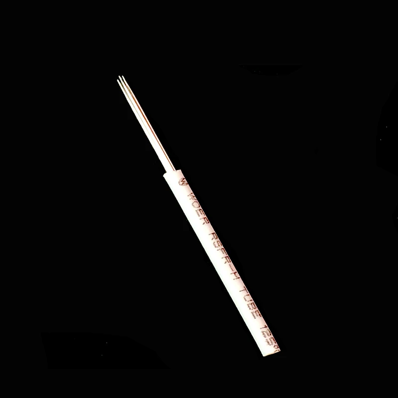 

100pcs 5R Agulhas Dermografo Universal Needle Microblading 3D Eyebrow Embroidery R5 Fog Round Needle For Permanent Makeup Pen