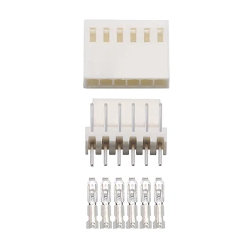 

100 pcs/Lots KF2510 2.54 6P Connector Leads Header Housing Pin header Terminal