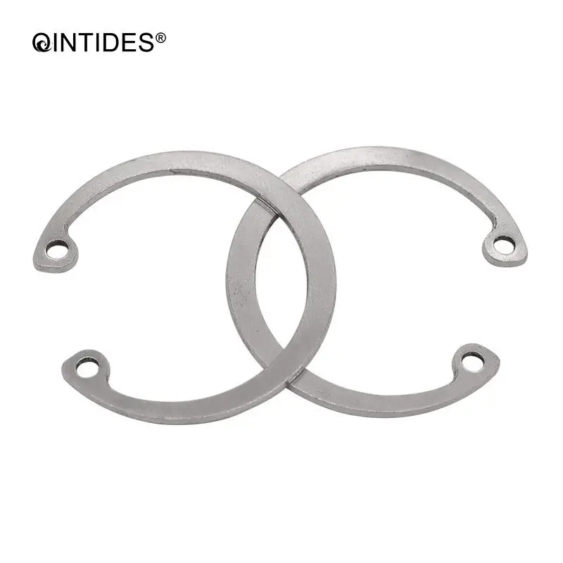 

QINTIDES M170 M180 Circlips for A hole Retaining ring Bearing hole snap ring 304 stainless steel clamp ring