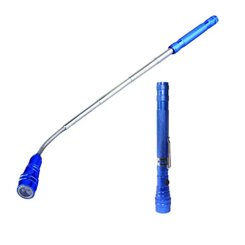 

NewBycycle LED Multi Flashlight Lamp Picker Strong Magnetic Iron Tensile Pipe Metal Hose Any Bending Camping Cycling Accessories