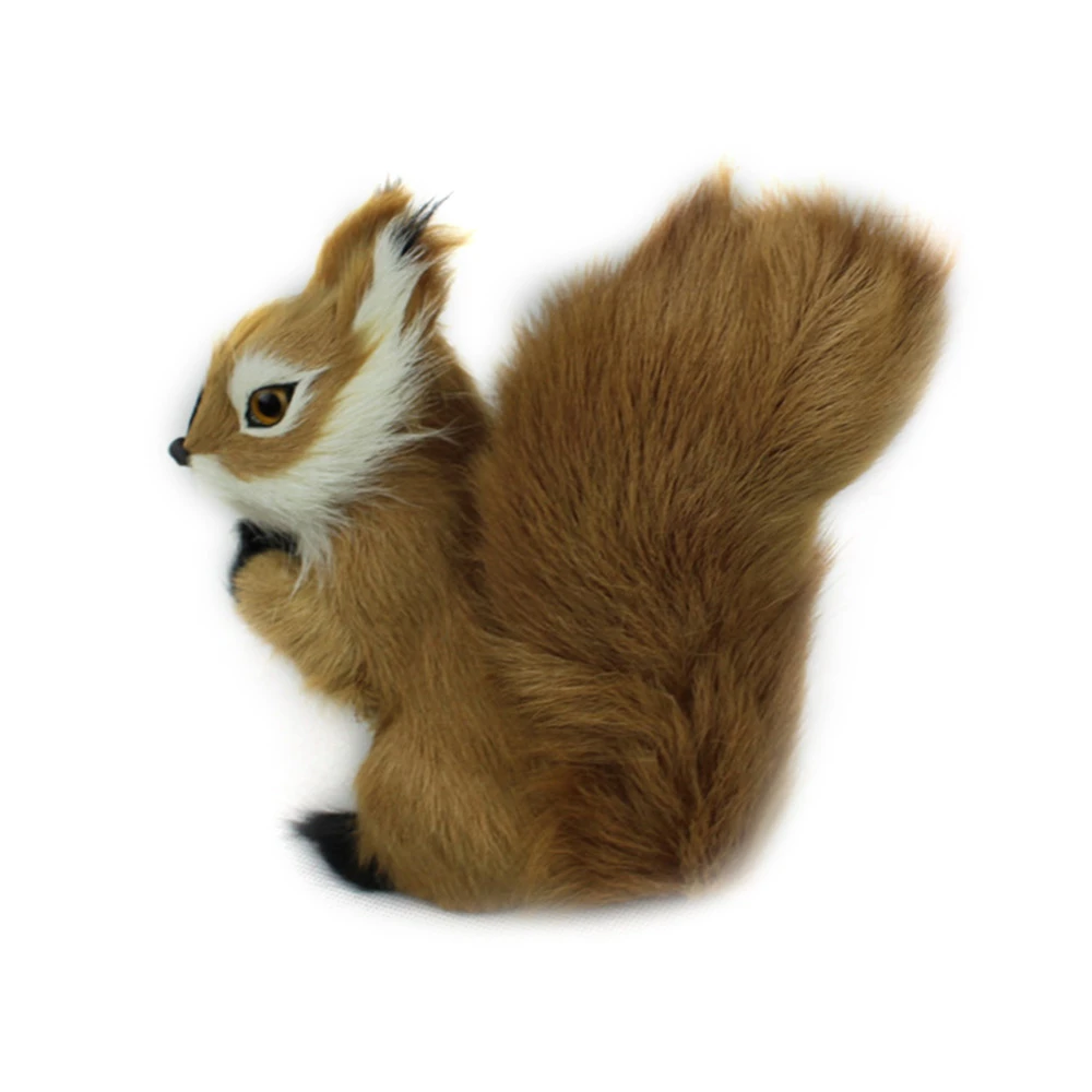 8 7 センチメートルミニ動物ぬいぐるみシミュレーションかわいいリスぬいぐるみ子供のおもちゃ装飾の誕生日プレゼント抗しわ枕子供のための ぬいぐるみ フラシ天 動物 Aliexpress