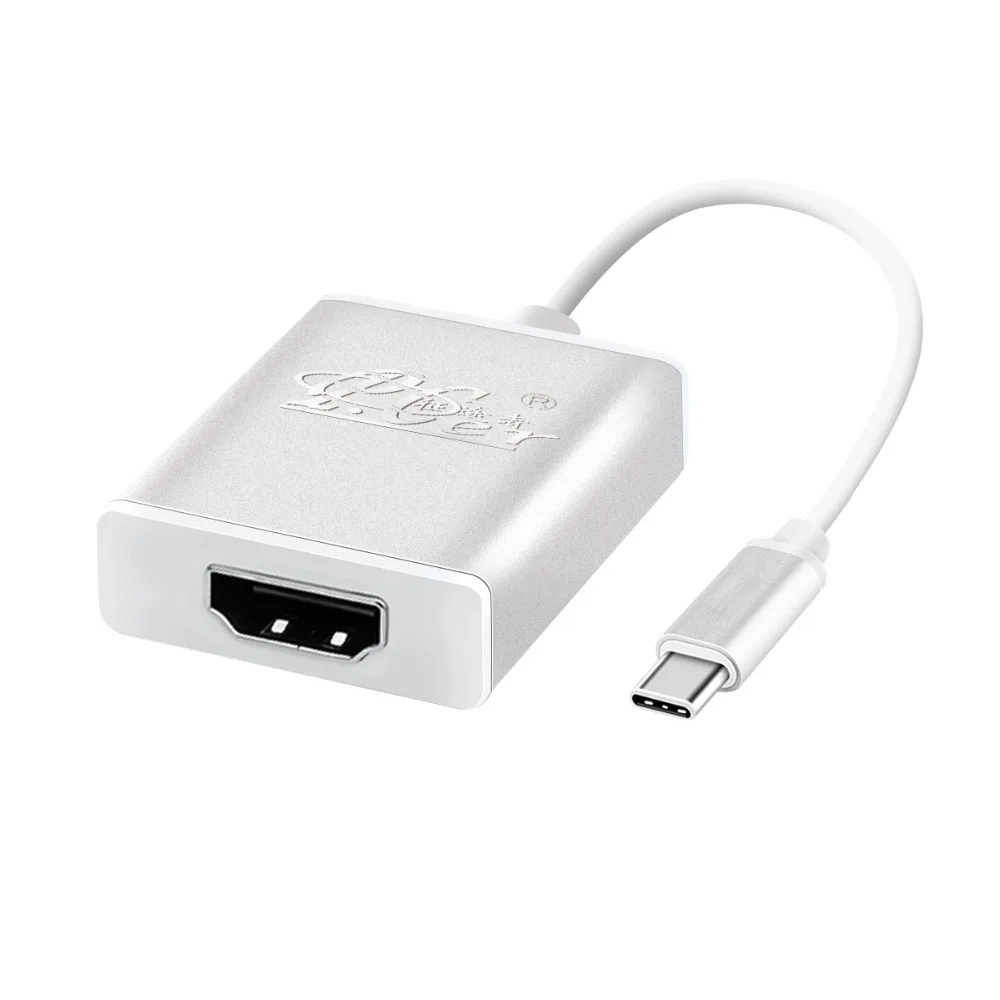 Адаптер типа c к HDMI Женский USB C конвертер 3 1 для Macbook MateBook ThinkPad Alienware huawei |